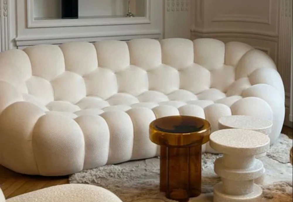 curved bubble sofa