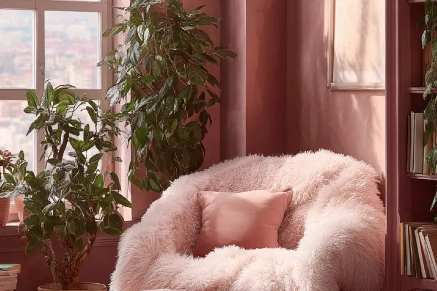plush sofa couch